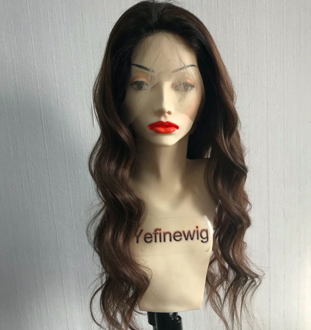 Stock Dark Brown Lace Wig