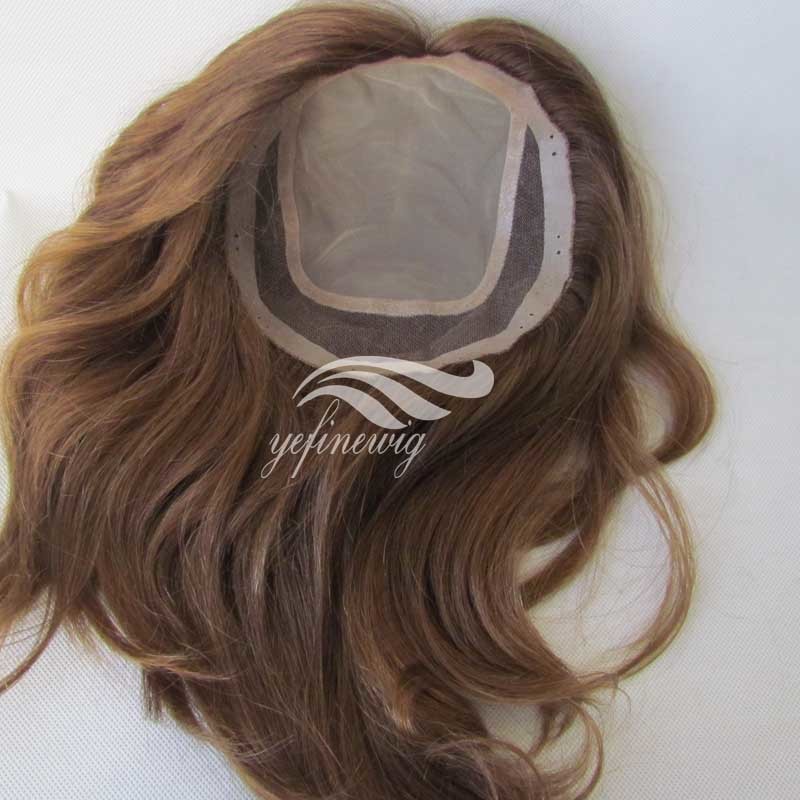  human hair lace topper