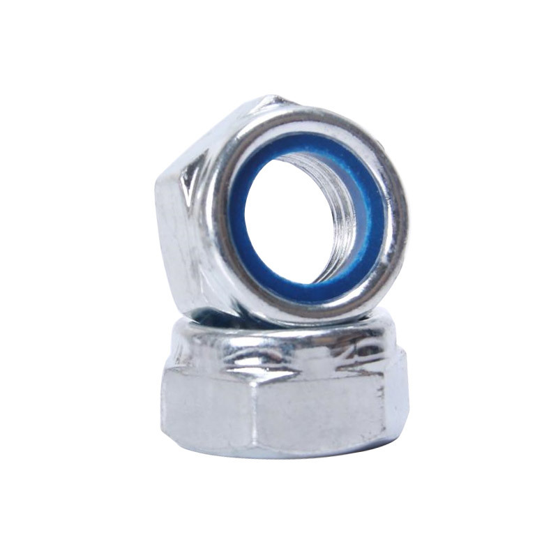 Galvanized anti loosening nut
