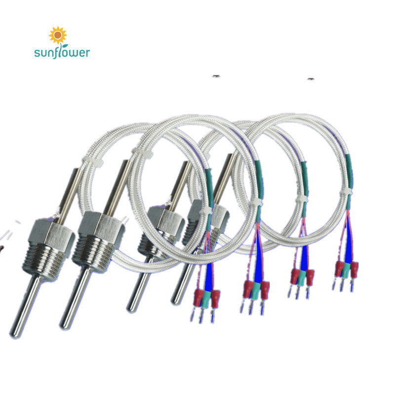 PT100 PT200 PT500 PT1000 訂制熱電阻溫度傳感器
