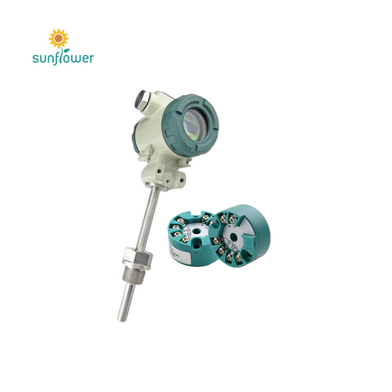 SBW帶熱電阻熱電偶一體化溫度變送器帶LED顯示帶HART通訊協議