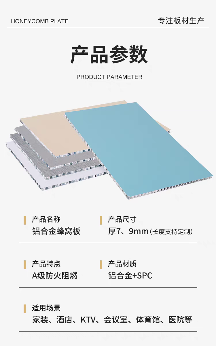 全鋁蜂窩吹墻面吊頂都可以用