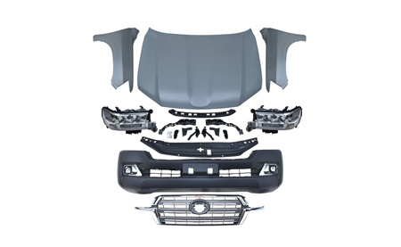 08-12 Change To 16 Land Cruiser LC200 Bodykit