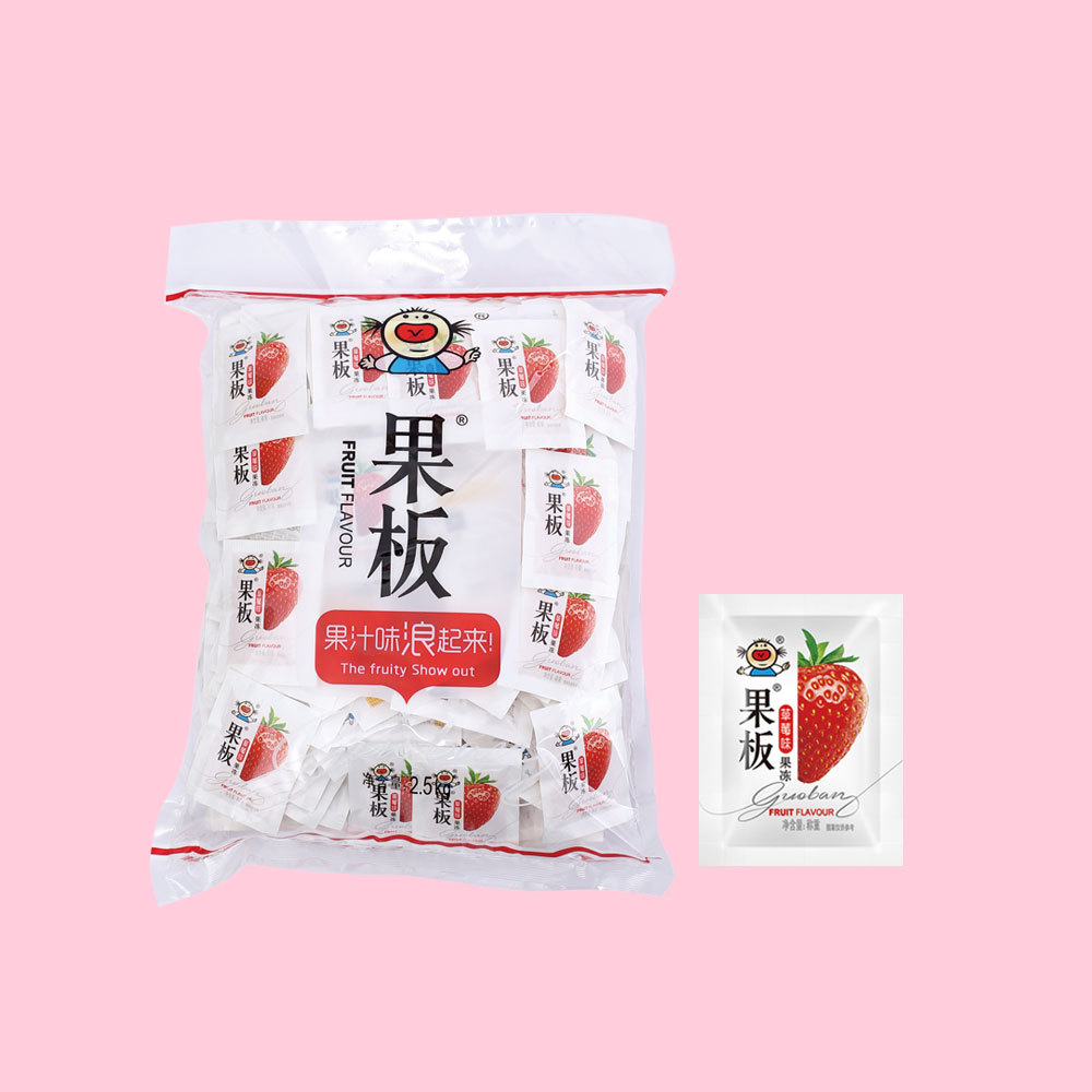 Fruit board brand jelly 2.5kg strawberry flavor