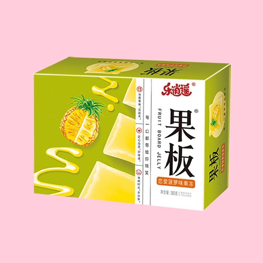 Fruit plate jelly 380g pineapple flavor