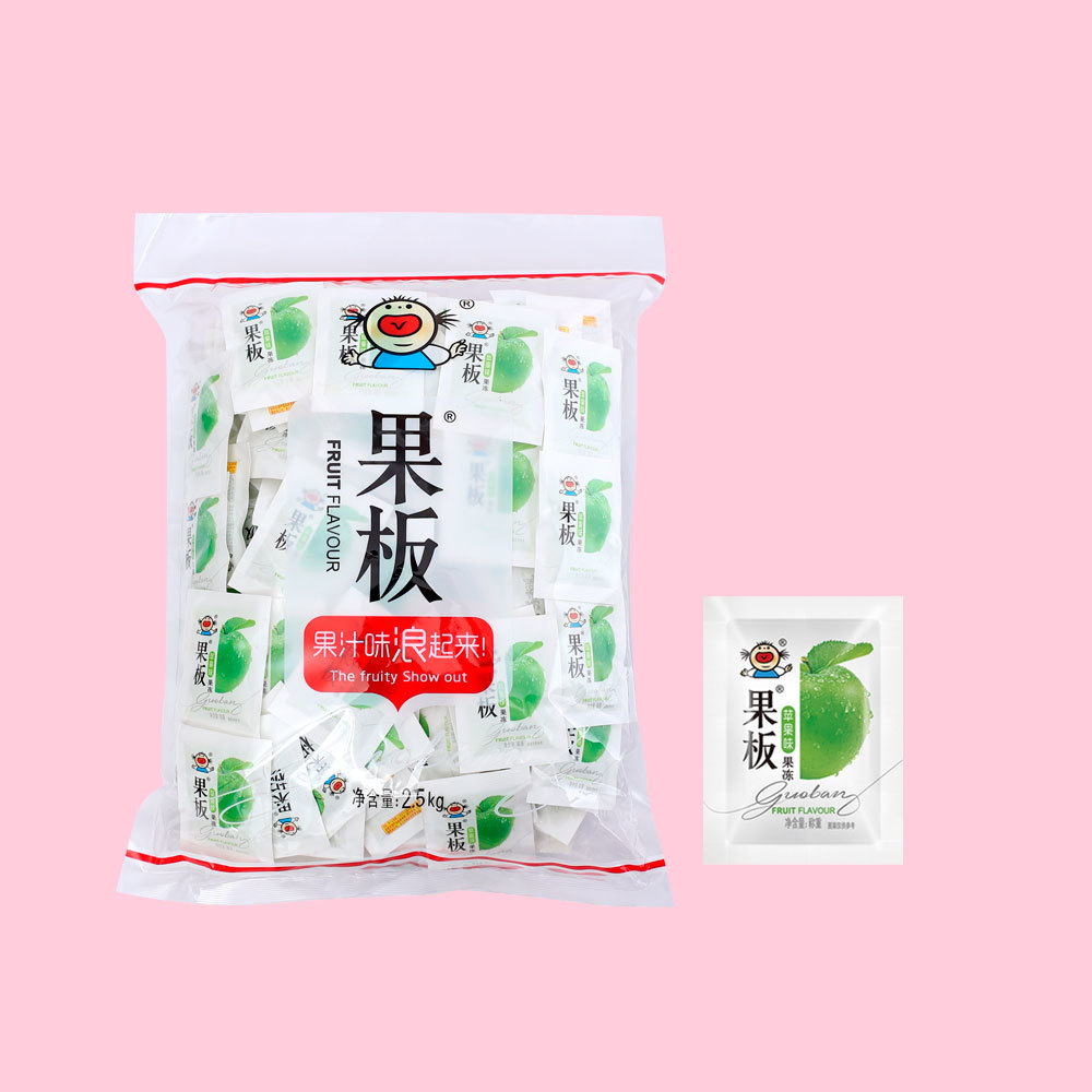 Fruit board brand jelly 2.5kg apple flavor