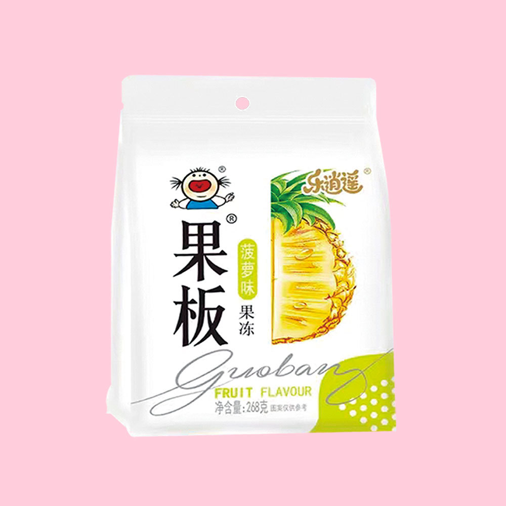 Fruit board brand jelly 268g pineapple flavor