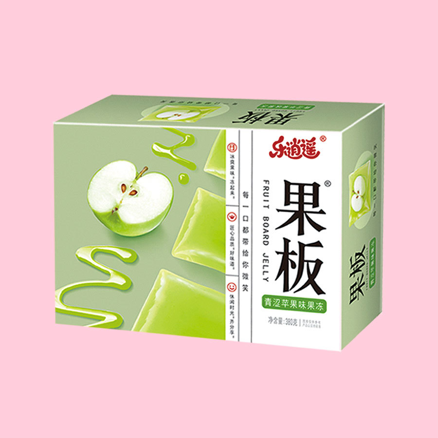 Fruit board brand jelly 380g apple flavor