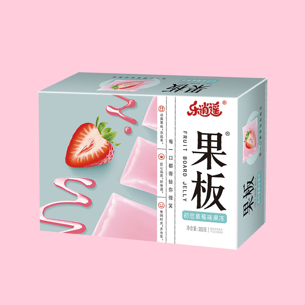 Fruit board brand jelly 380g strawberry flavor