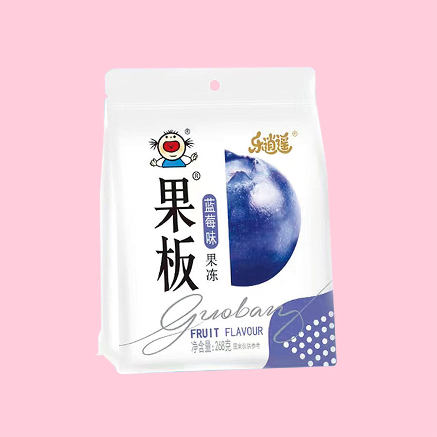 Fruit board brand jelly 268g blueberry flavor