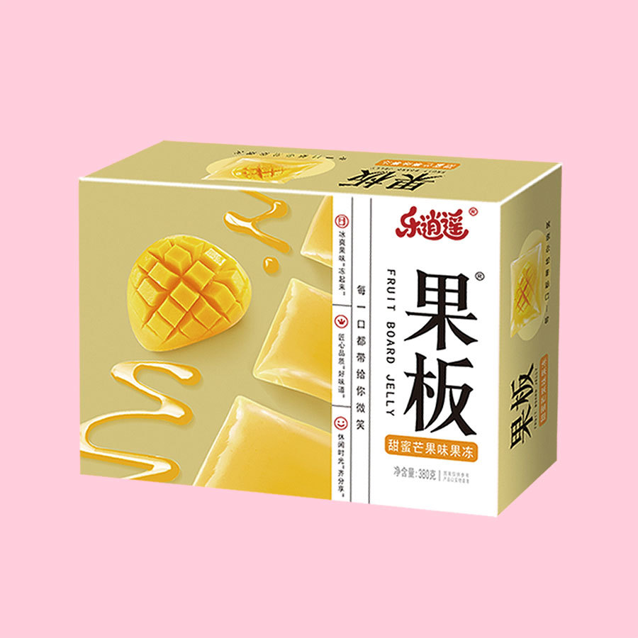 Fruit plate jelly 380g mango flavor