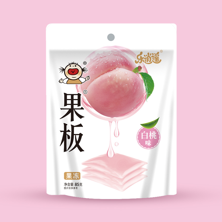 果板牌果冻85克系列 白桃味
