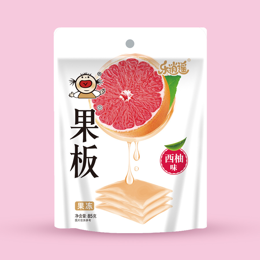 果板牌果冻85克系列 西柚味