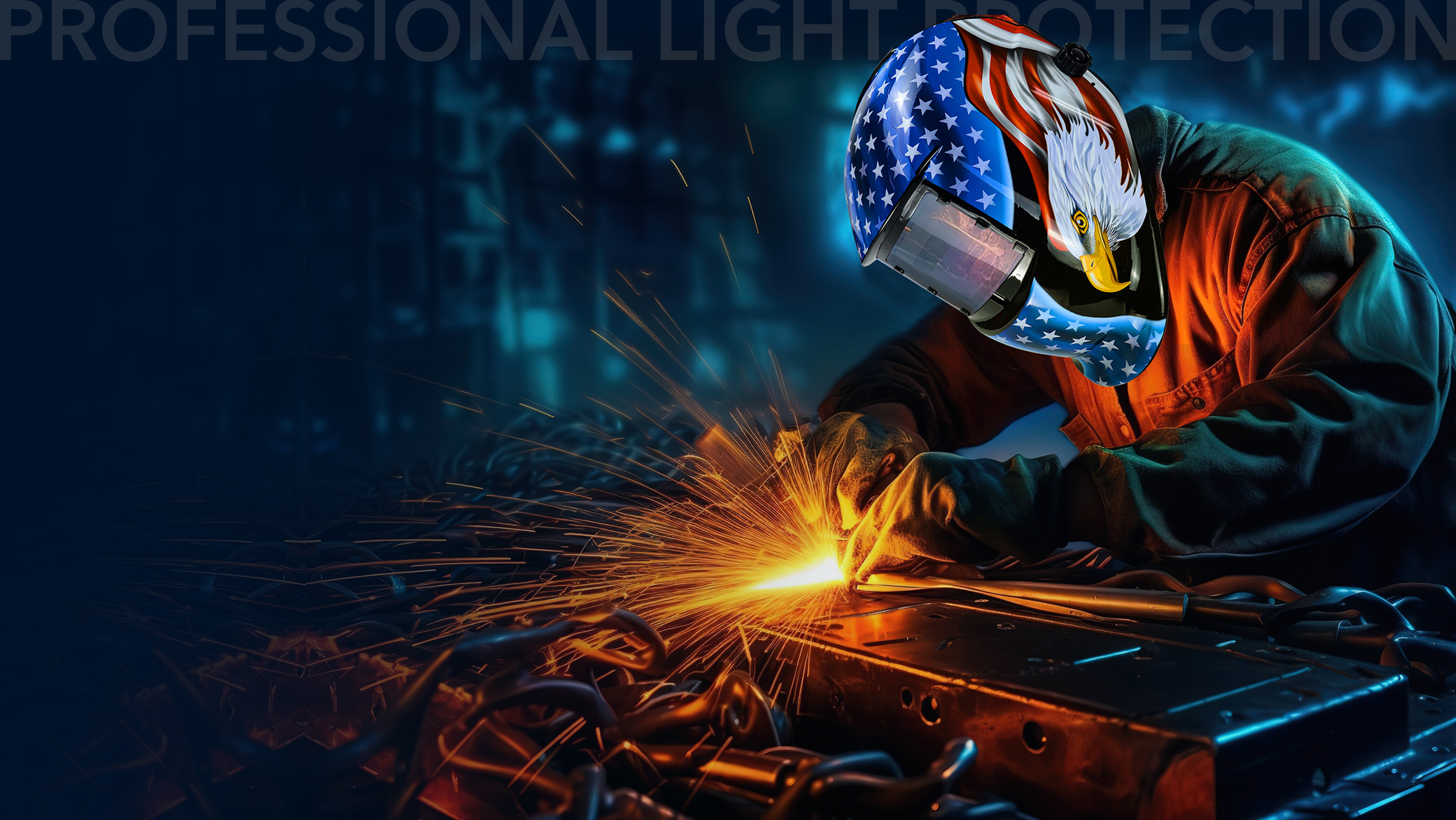 SMART LIGHT PROTECTION WELDING HELMET