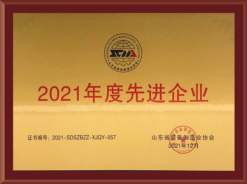 2021年度先进企业