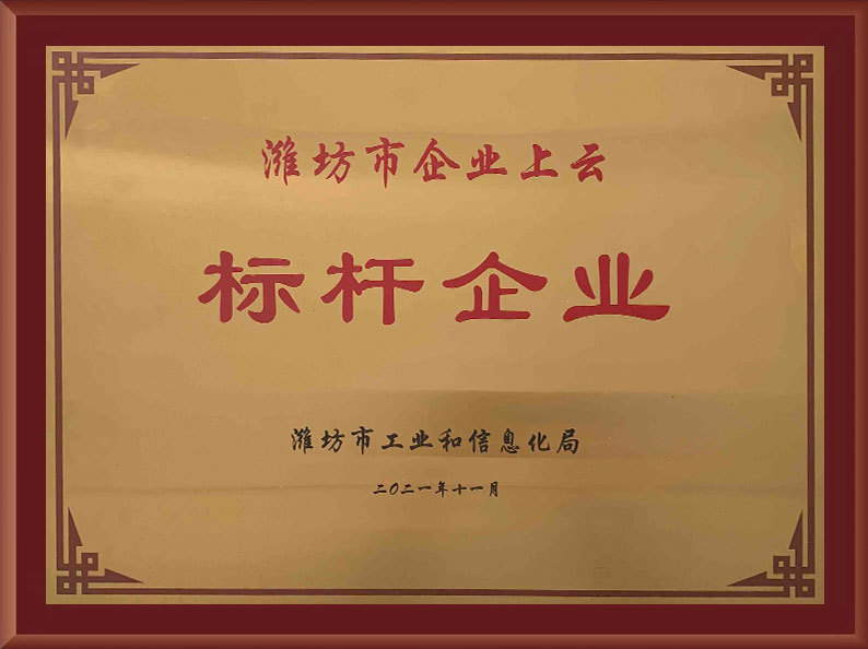 Weifang City Benchmark Cloud Enterprise Weifang City Benchmark Cloud Enterprise