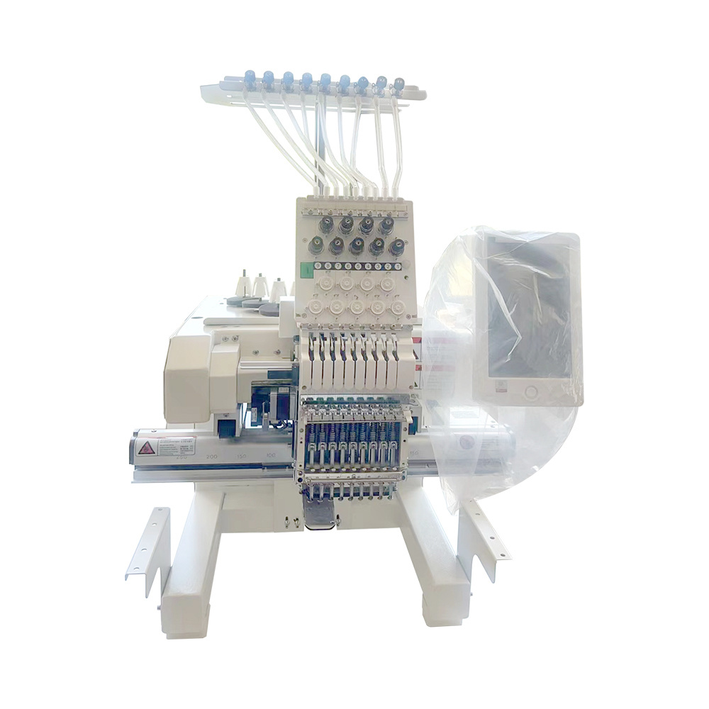 Single head embroidery machine