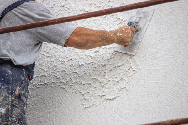 What's the role of water-retaining and thickening material ?