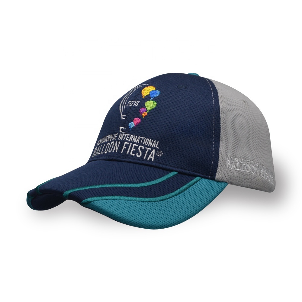 Hot sale BSCI wholesale embroidery DIY 6 panel baseball cap 100% polyester embroidered hat custom with logo