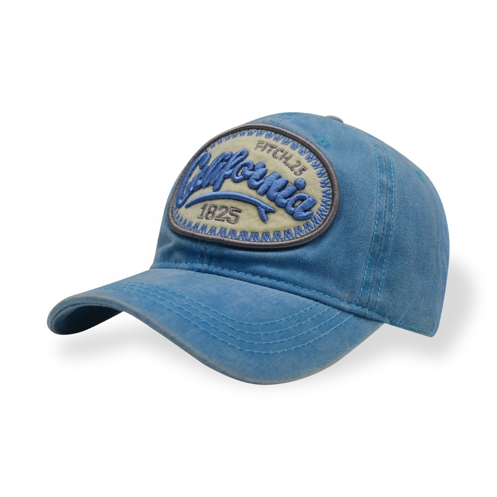 Washed Plain Baseball Cap Unstructured/Cotton Retro Adjustable Dad Hats for Men/Women