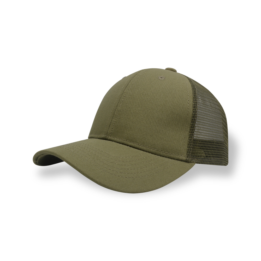 Wholesale High Quality Trucker Foam Caps Custom Embroidery Logo Foam Mesh trucker Caps Hat