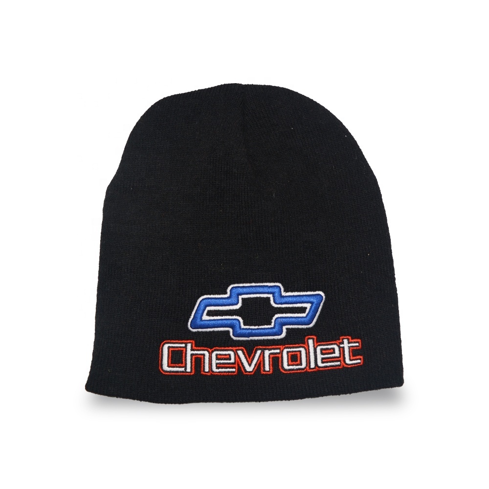 Wholesale High Quality Daily Warm Winter Hat For Man and Woman Classic Acrylic Custom Logo Knit Cuff Beanie