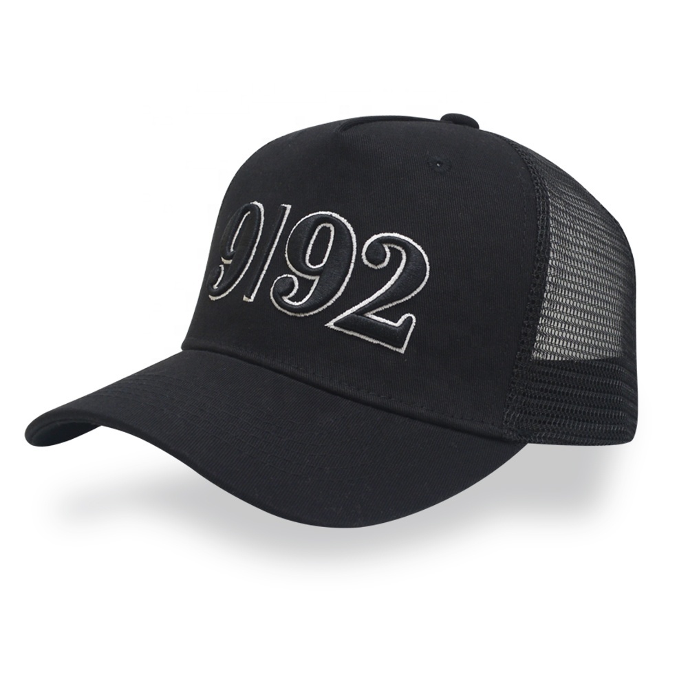 Men custom blank sombreros custom 3d embroidery mesh richardson 112 mesh trucke cap
