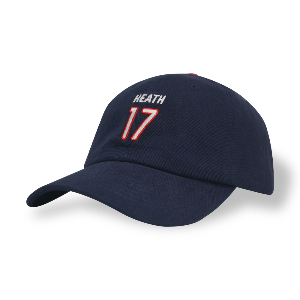 Customized Made Dad Hats Custom Flat Embroidery Logo Adult Golf Mens Cap