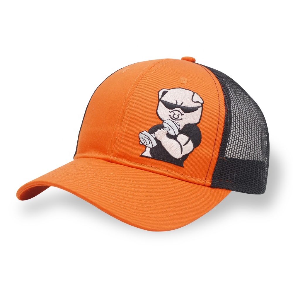 Wholesale Animal Embroidery Logo Printed Plain Blank Trucker Hat Custom Richardson 112 Trucker Hats