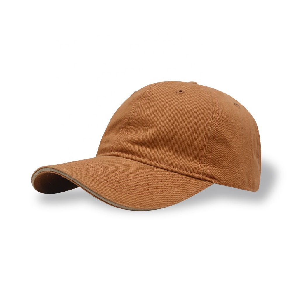 6-Panel Baseball Cap Black New Style Cap Low Moq Hats Blank 100% Cotton Metal Buckle Custom Baseball Hats