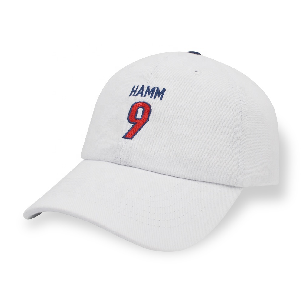 High quality BSCI custom 6 panel plain baseball cap cotton embroidery logo dad hat