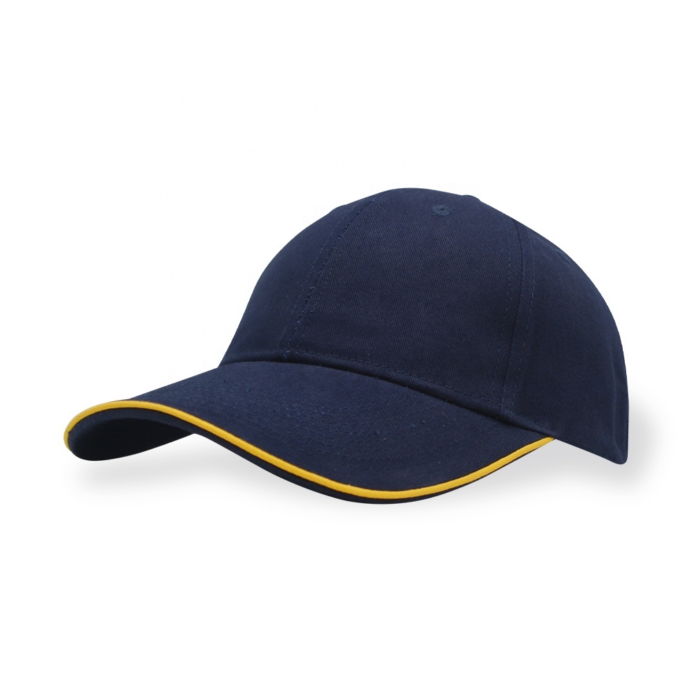 Custom Embroidery Logo Soft Top Sports Caps Wholesale High Quality Unstructured Cotton Solid Plain Golf Hat Baseball Cap For Man