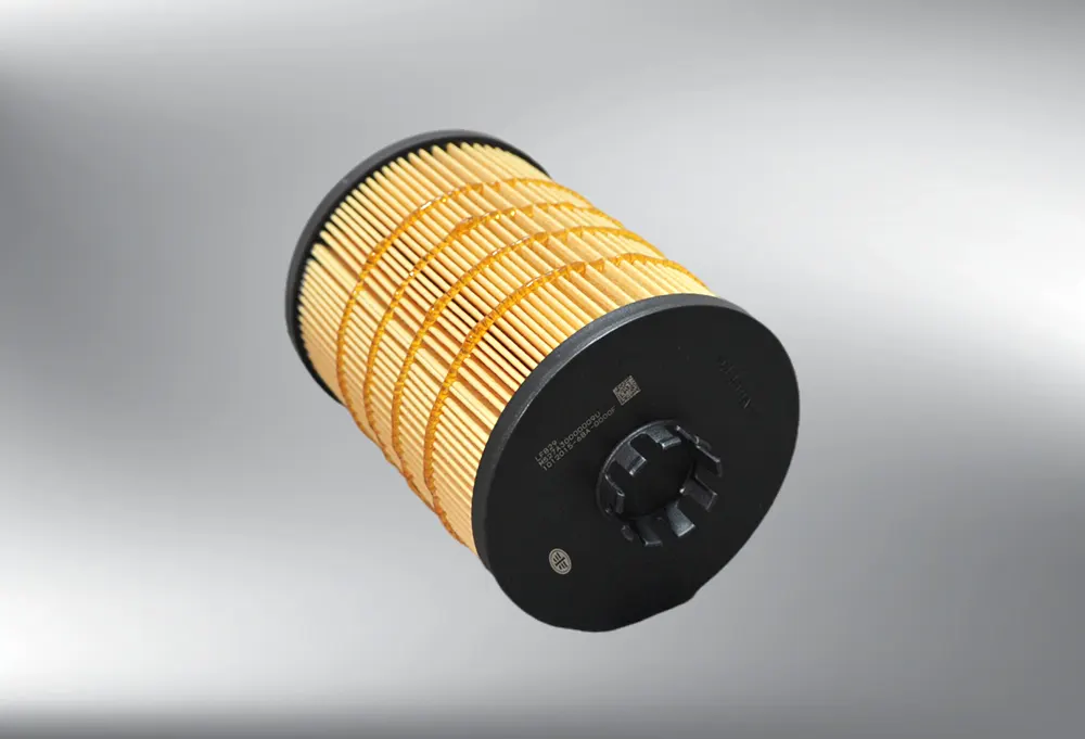 Engine oil filter element