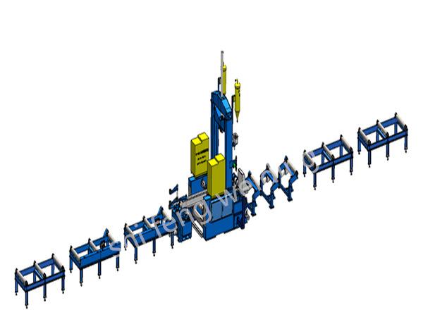 ZHJ series welding and straightening integrated machine