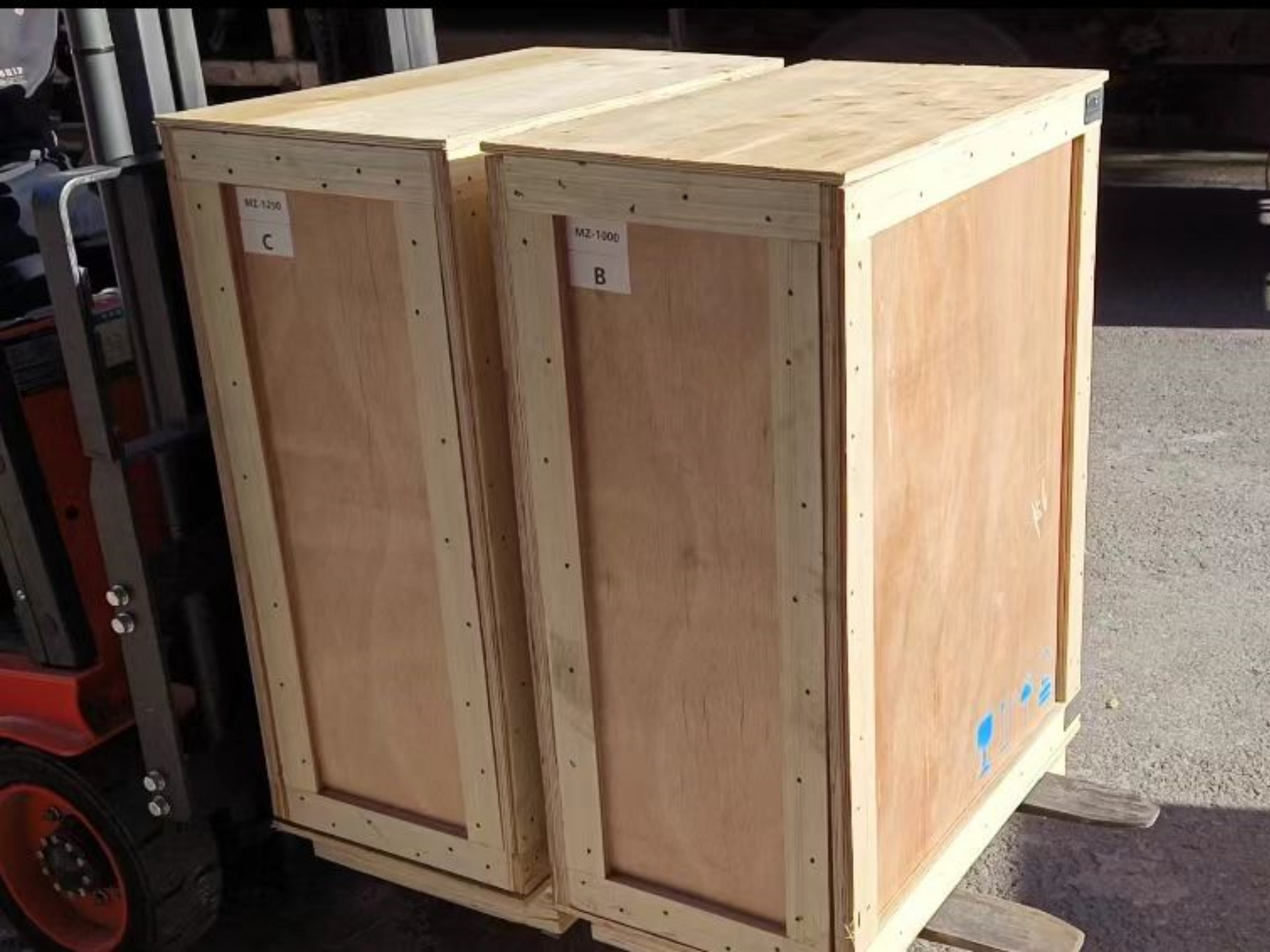 Shifeng welding and cutting export to India, product delivery site