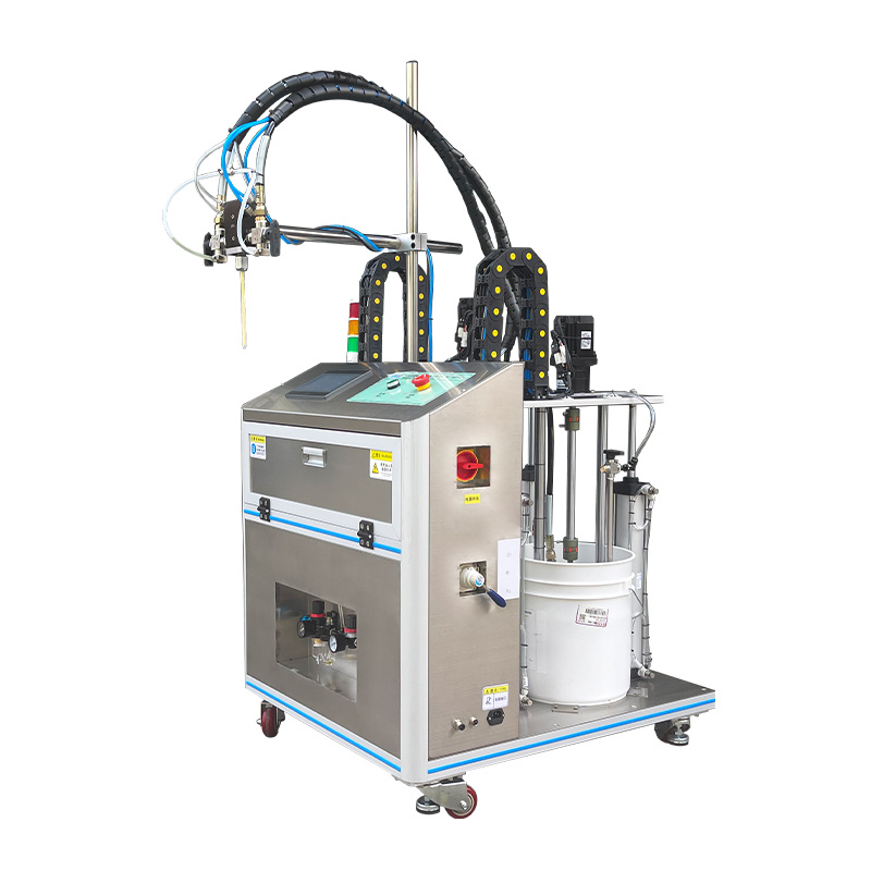 High viscosity AB liquid silicone glue machine