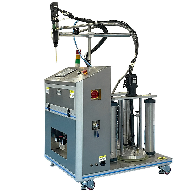 High viscosity AB liquid silicone glue machine