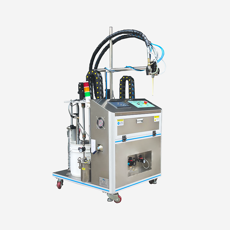 High viscosity AB liquid silicone glue machine