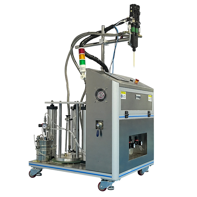 High viscosity AB liquid silicone glue machine