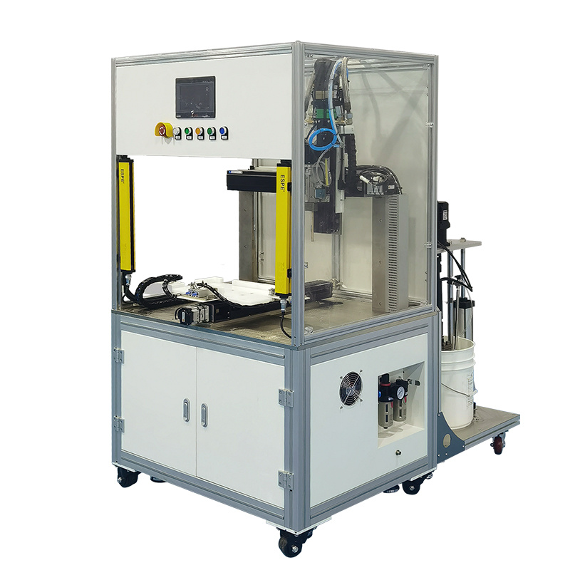 Pressure disc type high viscosity AB glue automatic glue machine