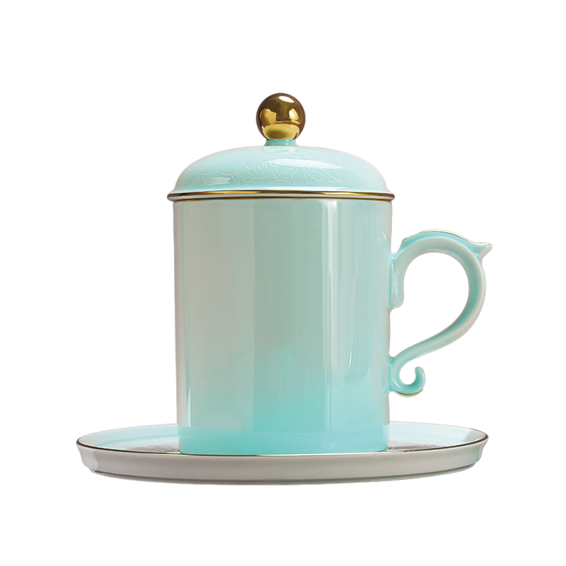 430ml玉龙茶杯