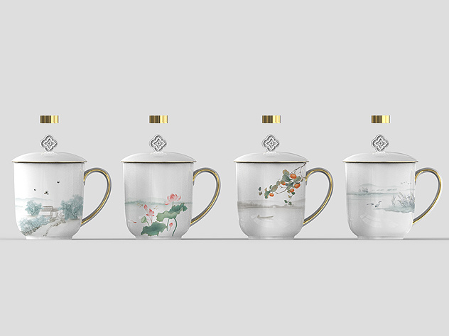 西溪宾馆茶杯