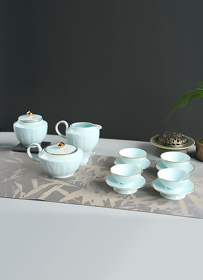 Song dynasty style tea set