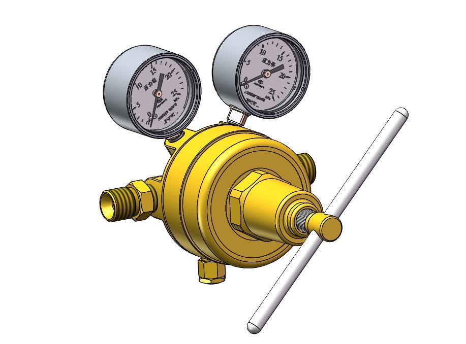 YQG774 series gas pipeline pressure reducer