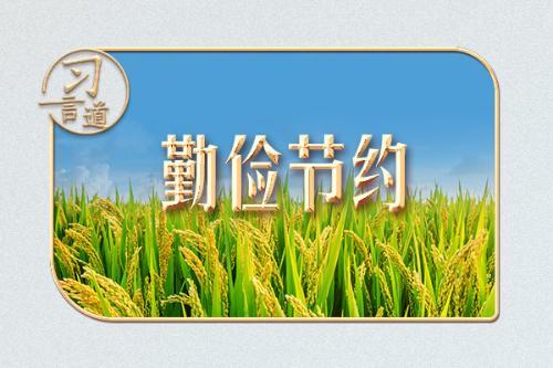 習言道丨習近平攔下的半碗剩飯