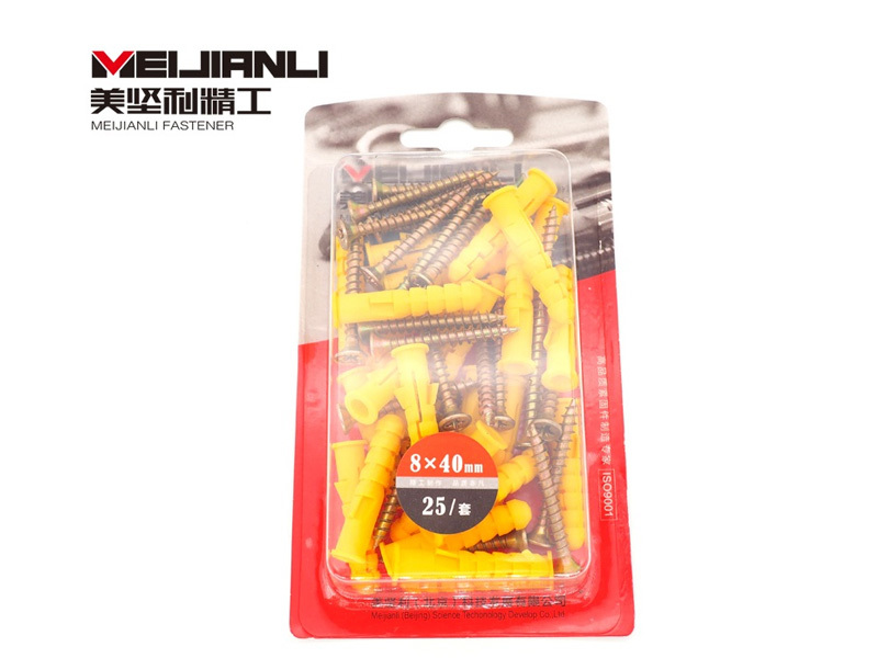 擰入式塑料錨栓（小黃魚系列）【盒裝】
