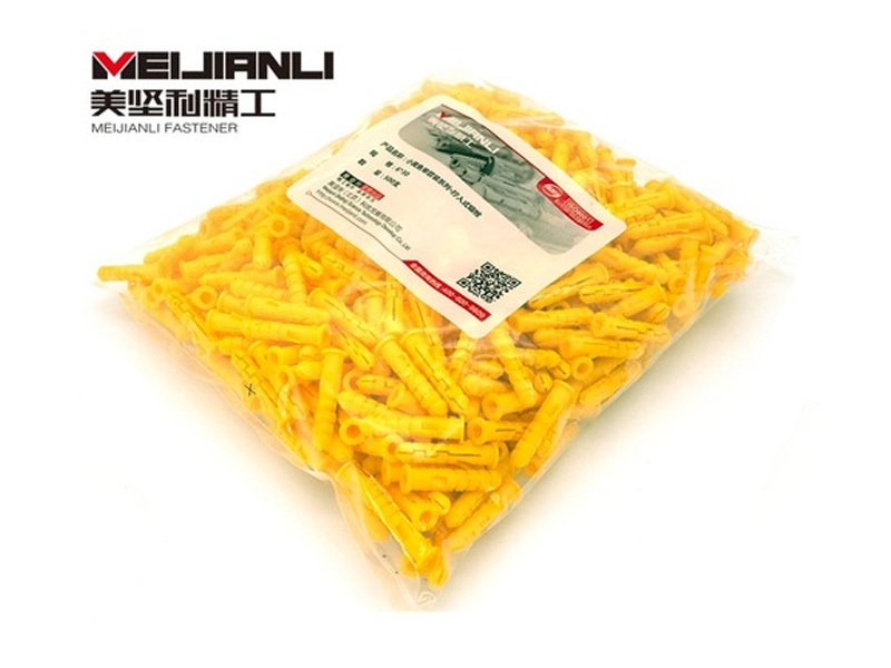 擰入式塑料錨栓（小黃魚系列）【單管袋裝】