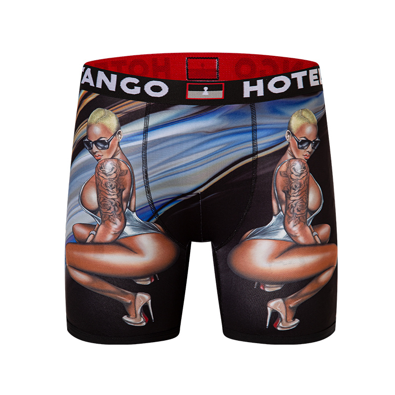 OEM&ODM Beach Style Plain color Men's Boxer shorts