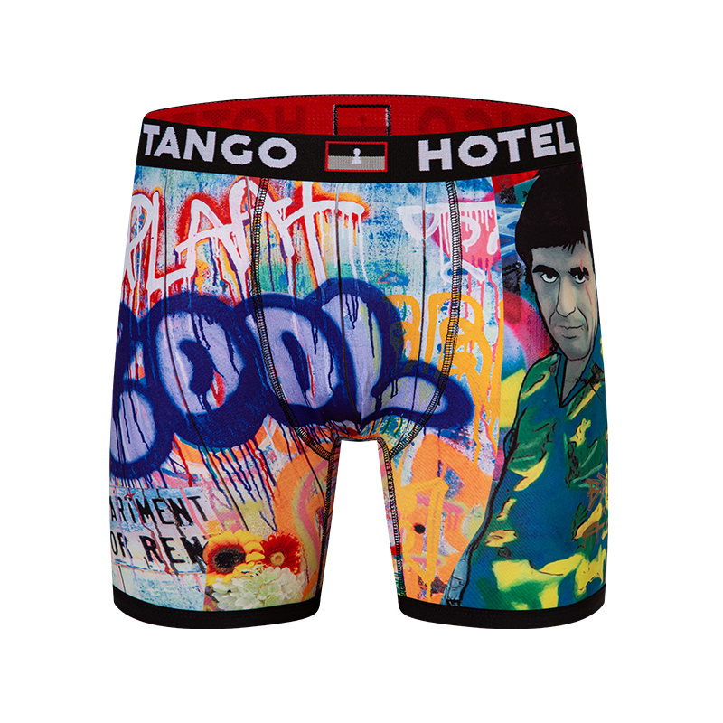 OEM&ODM Beach Style Plain color Men's Boxer shorts