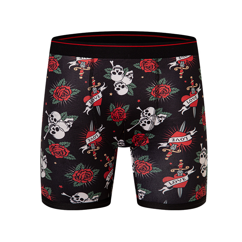 OEM&ODM Beach Style Plain color Men's Boxer shorts